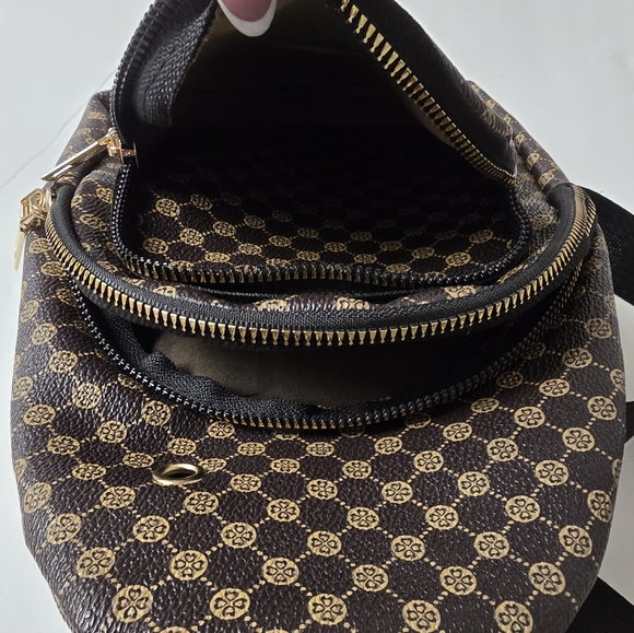 Brown Adjustable Sling Bag - Picture 9 of 12